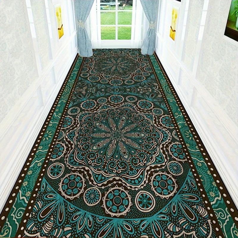 Cashmere European Retro Pattern Long Strip Carpet