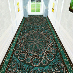 Cashmere European Retro Pattern Long Strip Carpet