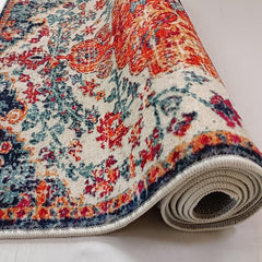 Bohemian Vintage Floral Persian Floor Mat Non Slip Carpet 60x180cm
