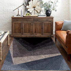 Geometric Living Room Carpet Soft Non-slip Stain Resistant Anti Fatigue Mat