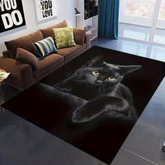 Cat Print Absorbent Floor Mat Non Slip Carpet