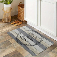 Vintage Kitchen Floor Mat Non-slip Soft Rug