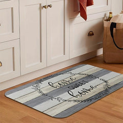 Vintage Kitchen Floor Mat Non-slip Soft Rug