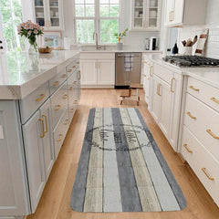Vintage Kitchen Floor Mat Non-slip Soft Rug