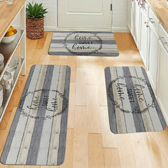 Vintage Kitchen Floor Mat Non-slip Soft Rug