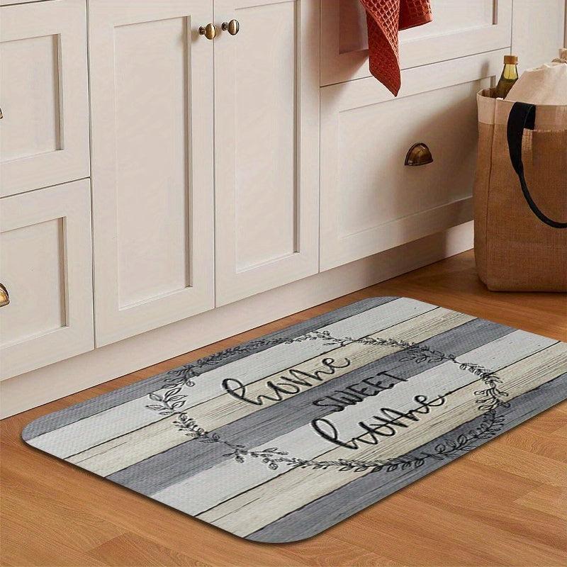 Vintage Kitchen Floor Mat Non-slip Soft Rug