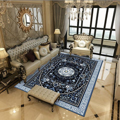 Vintage Floral Area Rug Traditional Soft Carpet for High Traffic Areas