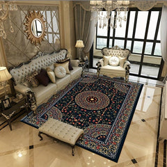 Vintage Floral Area Rug Traditional Soft Carpet for High Traffic Areas