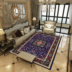 Vintage Floral Area Rug Traditional Soft Carpet for High Traffic Areas