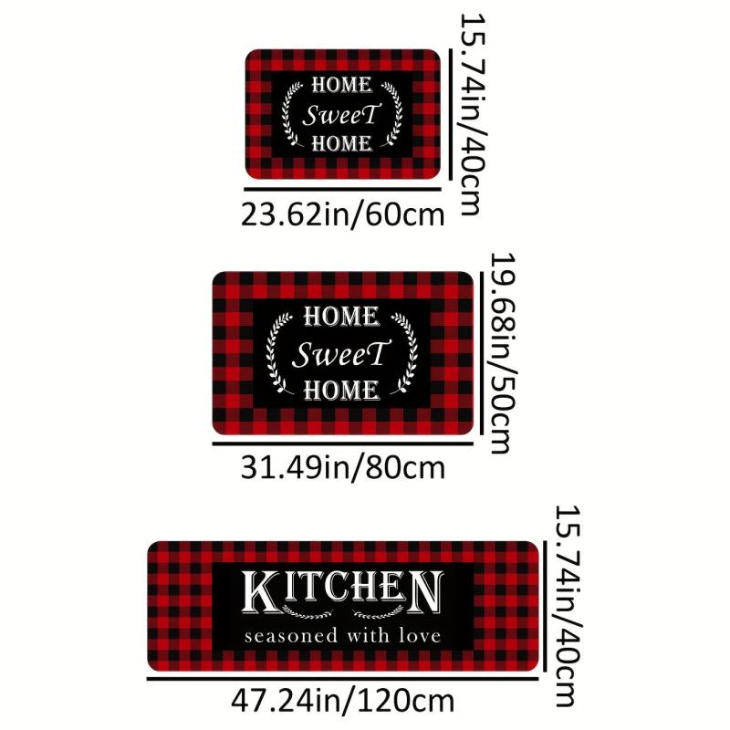 Anti Fatigue Kitchen Mat Non Slip Thickened Cushioned Kitchen Rug Runner Rug