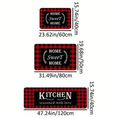 Anti Fatigue Kitchen Mat Non Slip Thickened Cushioned Kitchen Rug Runner Rug