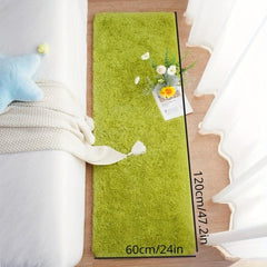 Soft Green Shaggy Rug Fluffy Bedroom Carpet Plush Area Rug