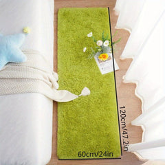 Soft Green Shaggy Rug Fluffy Bedroom Carpet Plush Area Rug