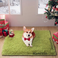 Soft Green Shaggy Rug Fluffy Bedroom Carpet Plush Area Rug