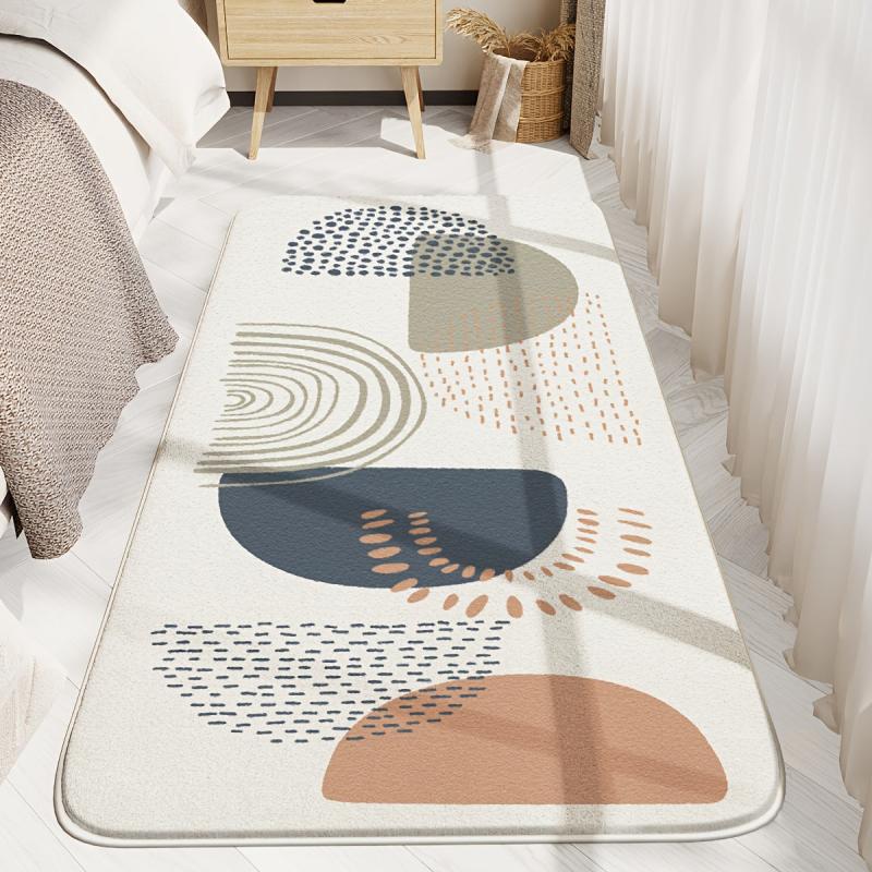 Soft Cashmere Cartoon Area Rug for Bedroom Living Room
