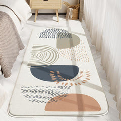 Soft Cashmere Cartoon Area Rug for Bedroom Living Room