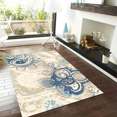 Soft Geometric Area Rug Anti Slip 3.93'x5'