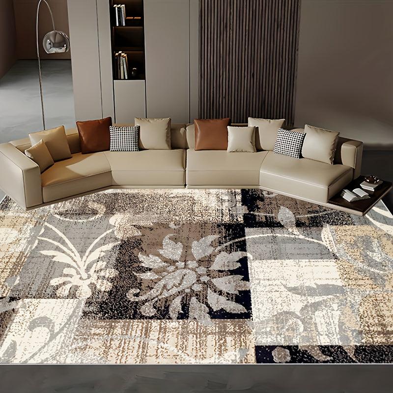 Pastiche Contemporary Floral Patchwork Carpet Indoor Area Rug