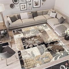Pastiche Contemporary Floral Patchwork Carpet Indoor Area Rug