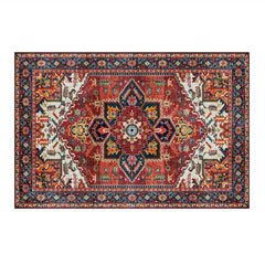 Vintage American Persian Area Rug - Non Slip and Washable
