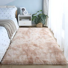 Tie Dye Rectangle Floor Mat Area Rug Floor Carpet for Bathroom