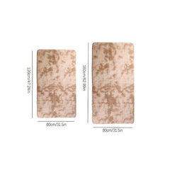 Tie Dye Rectangle Floor Mat Area Rug Floor Carpet for Bathroom