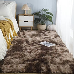 Tie Dye Rectangle Floor Mat Area Rug Floor Carpet for Bathroom