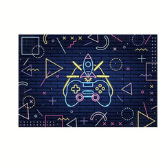 Anti Slip Gamer Carpet for Kids Large Video Gaming Rug Polyester Yoga Mat