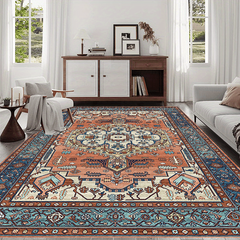 Vintage Boho Area Rug Soft Anti Fatigue & Non Slip