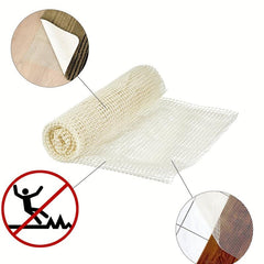Non-Slip Rug Pad Gripper for Hard Floors - Extra Strong Grip