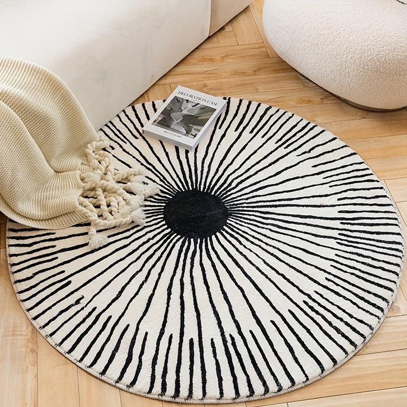 Plush Carpet Light Rugs For Bedroom Lounge Rug Large Area Round Carpets