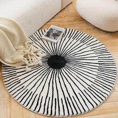 Plush Carpet Light Rugs For Bedroom Lounge Rug Large Area Round Carpets