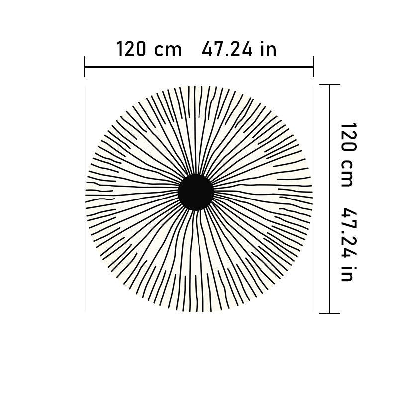 Plush Carpet Light Rugs For Bedroom Lounge Rug Large Area Round Carpets