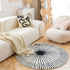 Plush Carpet Light Rugs For Bedroom Lounge Rug Large Area Round Carpets