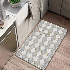 Soft Thickened Kitchen Mat Non slip Waterproof Runner Rug