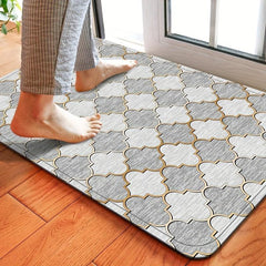 Soft Thickened Kitchen Mat Non slip Waterproof Runner Rug