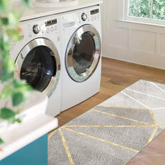 Soft Non Slip Kitchen Rug 2'x10' Oriental Runner Machine Washable
