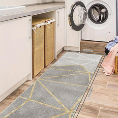 Soft Non Slip Kitchen Rug 2'x10' Oriental Runner Machine Washable