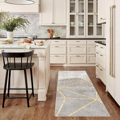 Soft Non Slip Kitchen Rug 2'x10' Oriental Runner Machine Washable