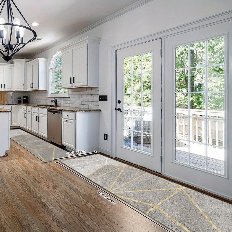 Soft Non Slip Kitchen Rug 2'x10' Oriental Runner Machine Washable