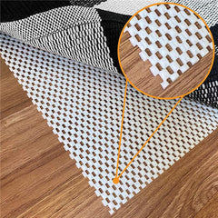Non Slip Rug Pad for Hardwood and Carpet Anti Skid Mat 11x78 Inches