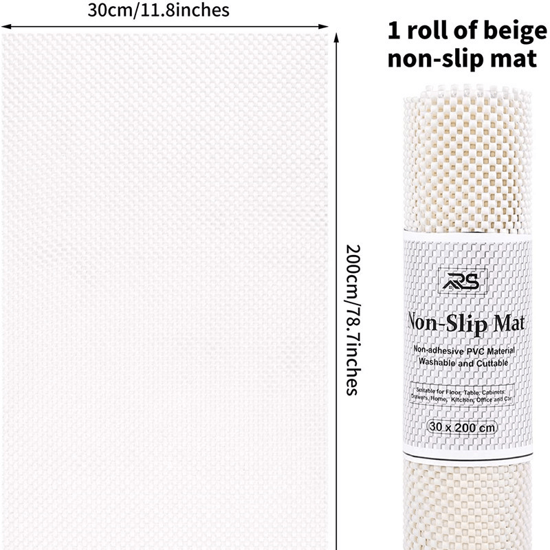 Non Slip Rug Pad for Hardwood and Carpet Anti Skid Mat 11x78 Inches