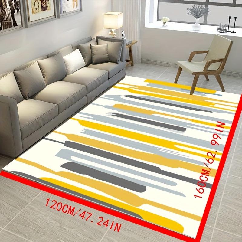 Modern Crystal Velvet Area Rug Soft Non Slip Sofa Floor Mat 47 x 62