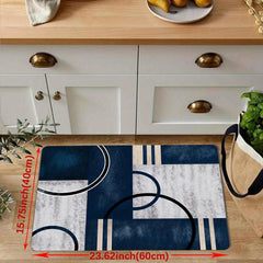 Stain Resistant Kitchen Rug Anti-slip Absorbent Memory Foam Mat