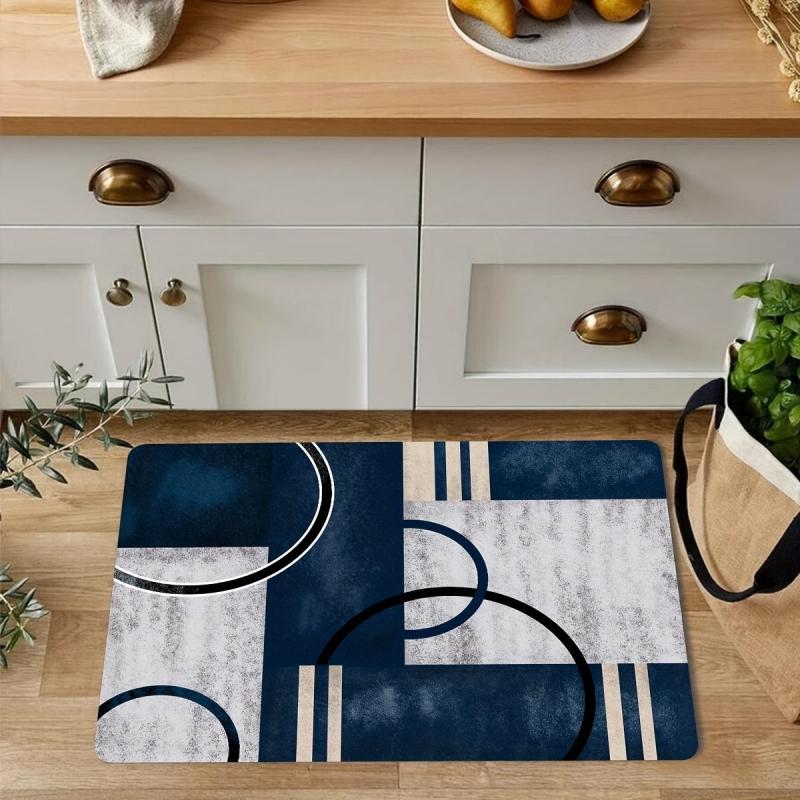 Stain Resistant Kitchen Rug Anti-slip Absorbent Memory Foam Mat