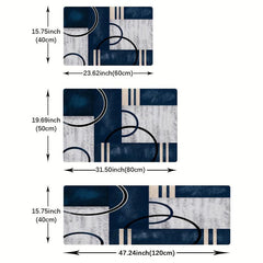 Stain Resistant Kitchen Rug Anti-slip Absorbent Memory Foam Mat