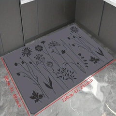 Modern Kitchen Floor Mat Soft Non-slip Waterproof Mat