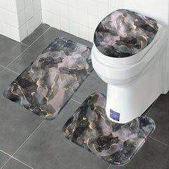 Soft Memory Foam Toilet Mat with Non-Slip Backing