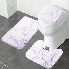 Soft Memory Foam Toilet Mat with Non-Slip Backing