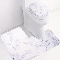 Soft Memory Foam Toilet Mat with Non-Slip Backing
